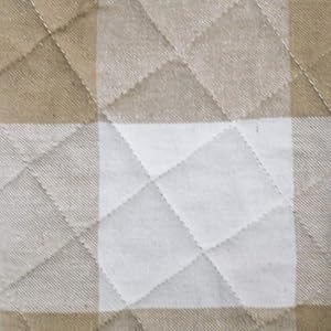 Encasahomeslong12ovenmicrowavehandglovesmitts2pcsetforkitchencookingbakingheatresistantthicksafeprotectionofhandsfromhotutensilsbuffalobeigechecks Urban Country Home Decor Encasa homes long 12 oven microwave hand gloves mitts 2 pc set for kitchen cooking baking heat resistant thick safe protection of hands from hot utensils buffalo beige checks urban country home decor