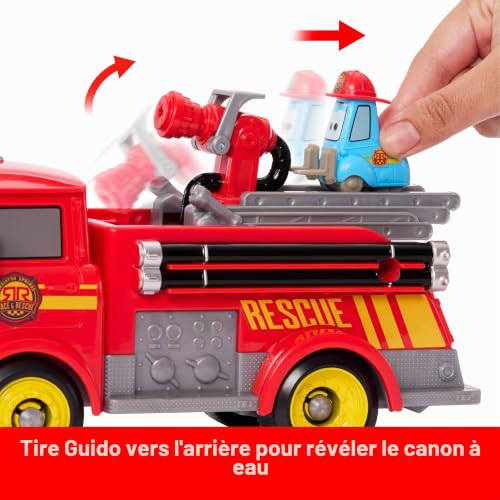 Cars Camion de Pompier & Guido Coffret véhicule et accessoires Disney Pixar Cars JFL54 - vue 4