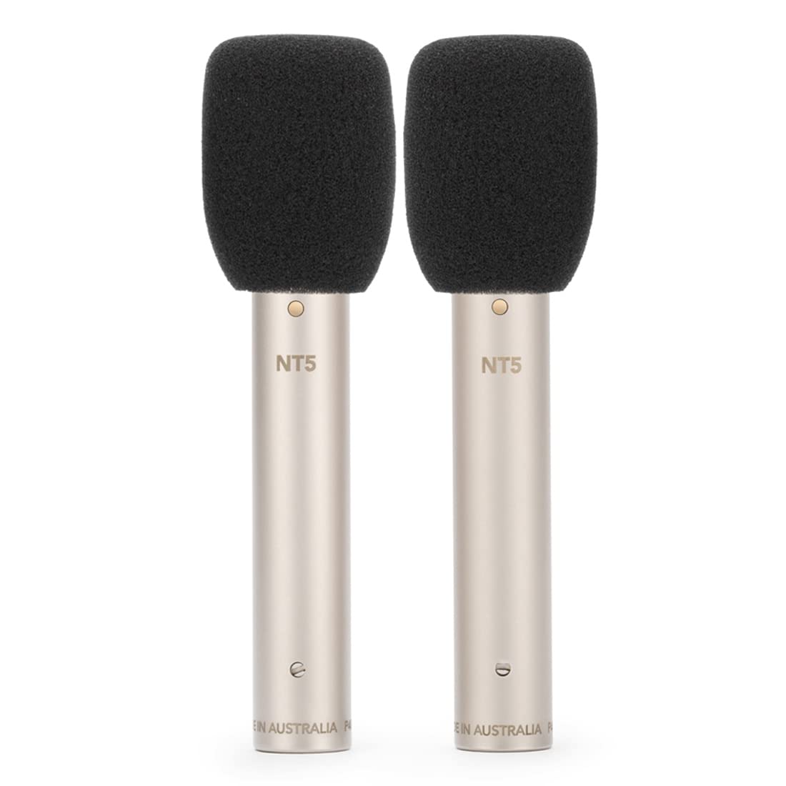 Rode NT5 MP Paar Stereo Mikrofon Set + 2X keepdrum WS04 Fell-Windschutz
