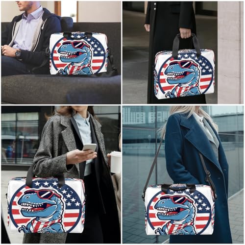 Bolsa para laptop 15.6-16 pulg con diseño bandera USA miniatura 2