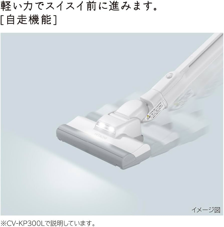 Amazon.co.jp: Hitachi Vacuum Cleaner, Paper Pack Type, CV-KP300L N