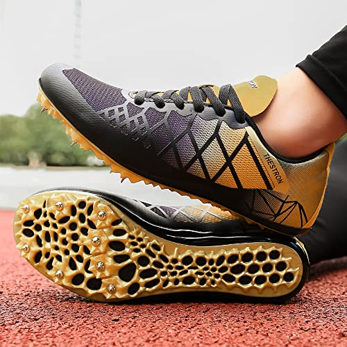 Ifrich- Homens Mulheres Crianças Pista e Campo Sapatos Profissional 8 Spikes Sprint Corrida Tênis de