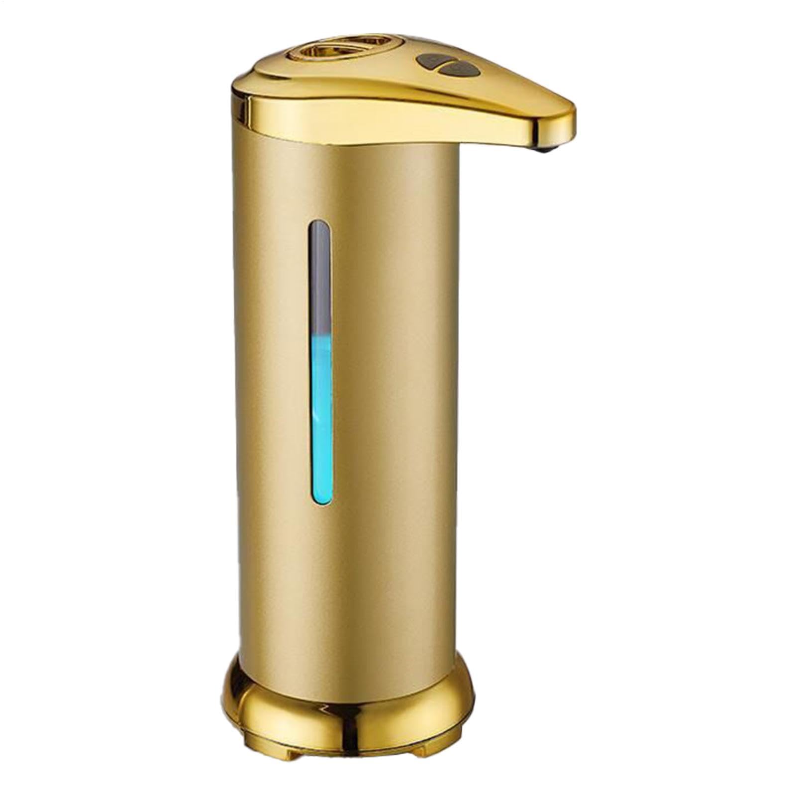 Automatic Soap Dispenser - Touchless Battery Powered Hand Washer, Stainless Steel Detergent Dispenser with Sensitive Sensor | Hands-Free Hygiene Gadget For Kitchen Bathroom