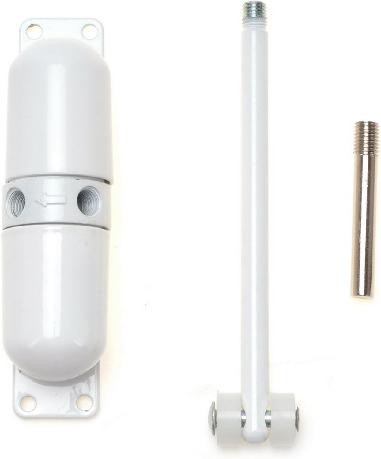 Spring Door Closer White Automatic Sensor Door Automatically Close Heavy Duty Auto Stainless Steel