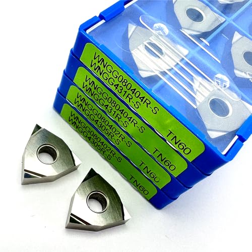 Lathe Tools 10pcs WNGG080402 WNGG080404 TN60 miniatura 7