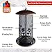 More Birds Giant Combo Screen Bird Feeder, Dual Seed Compartments, 10 Feeding Ports, 11 lb Bird Seed Capacity