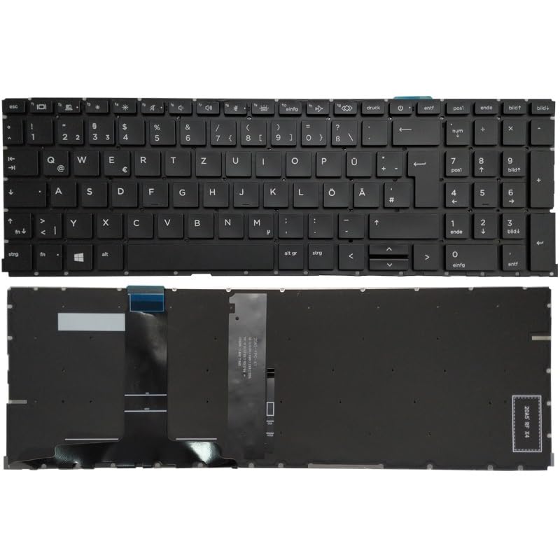 Clavier AZERTY rétroéclairé pour HP 450 G8 pour réparer des touches bloquées ou usées