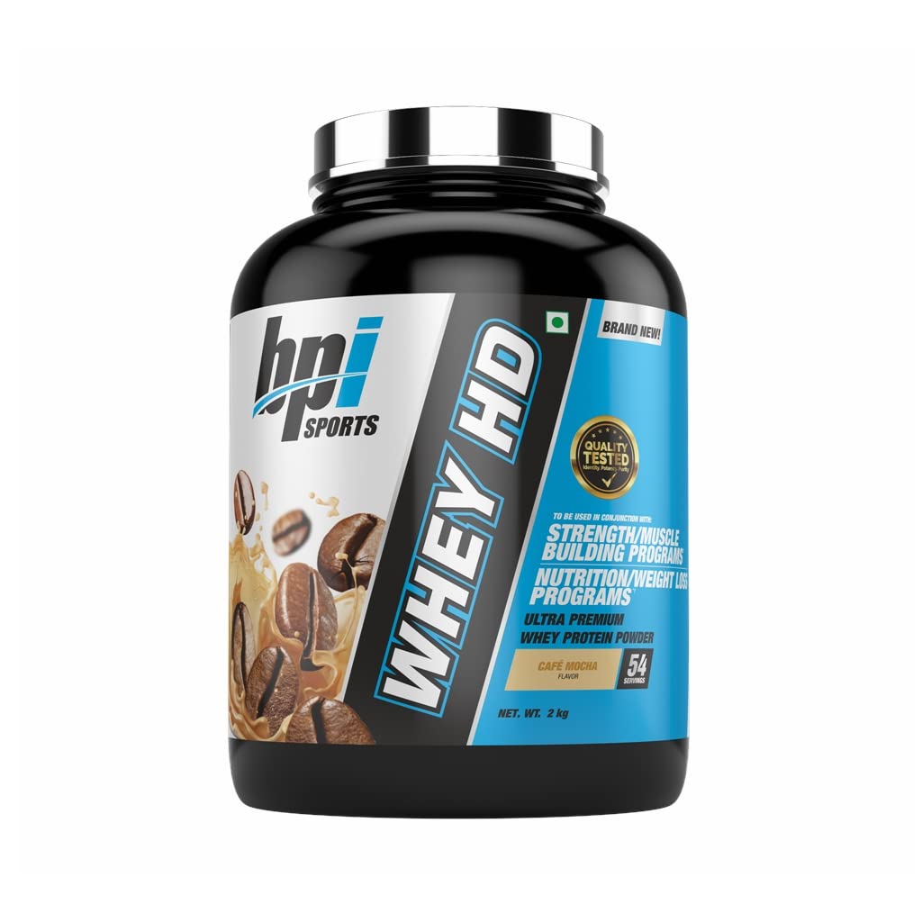 BPI Sports Whey HD Ultra Premium Protein Powder, Café Mocha, 2.0 kg (B0C17F4HPK) Amazon Price History, Amazon Price Tracker