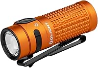 Vista 10 de OLIGHT Baton4 Linterna EDC recargable, luz de bolsillo LED de 1300 lúmenes con cable de carga magnético, 6 modos, IPX8 impermeable, potente linterna