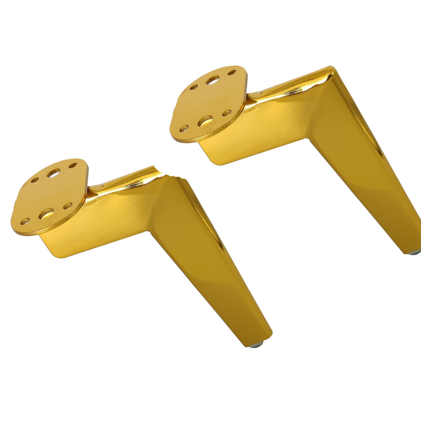 hogtnd "7" Shaped Sofa Legs, Metal Cabinet Feet for Heavy Furniture, Sturdy Support with Threaded Mounting Holes, Metal Cabinet Legs