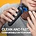 Braun Electric Shaver for Men, Series 5 5118s, Waterproof, Wet & Dry Shave, Turbo Shaving Mode, Foil Shaver with Precision Trimmer, Battery Powered, 50 Minute Battery Runtime