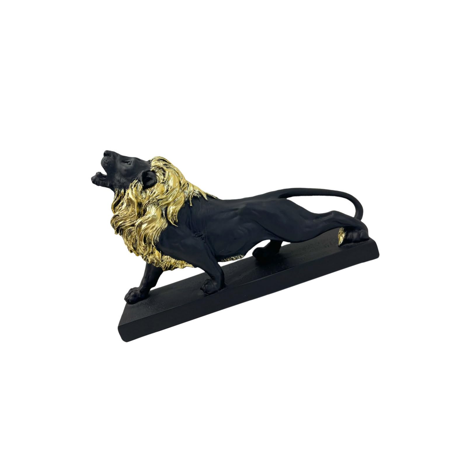 Statues de lions figurines de collection et sculptures animales pour salon moderne