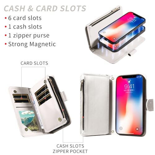 Coque pour iP XS blanc protection arrière design épuré Asuwish UK - 3