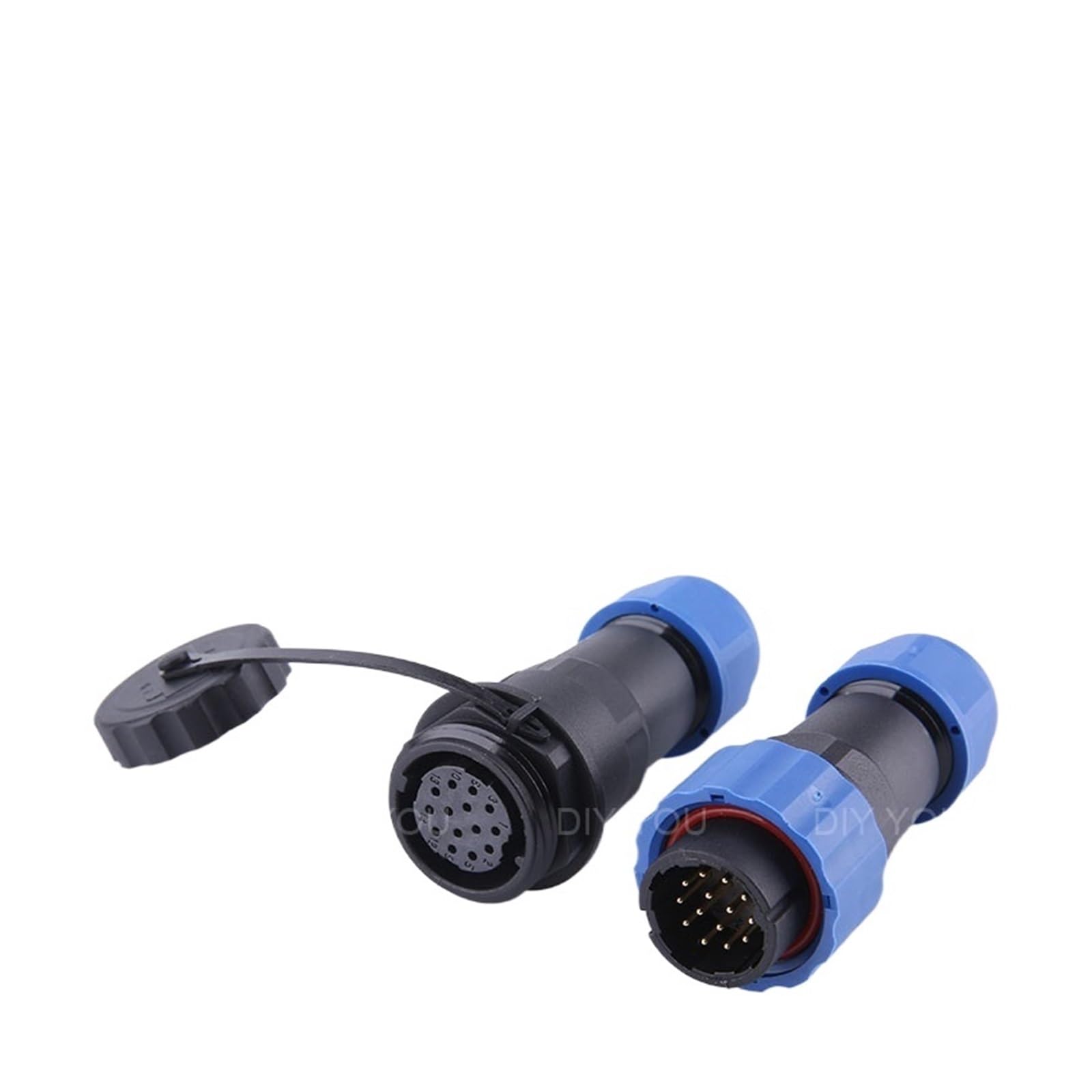 Conector SP20 IP68 evita fallos por humedad en cables de aviación industriales