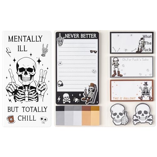 Skeleton Sticky Notes
