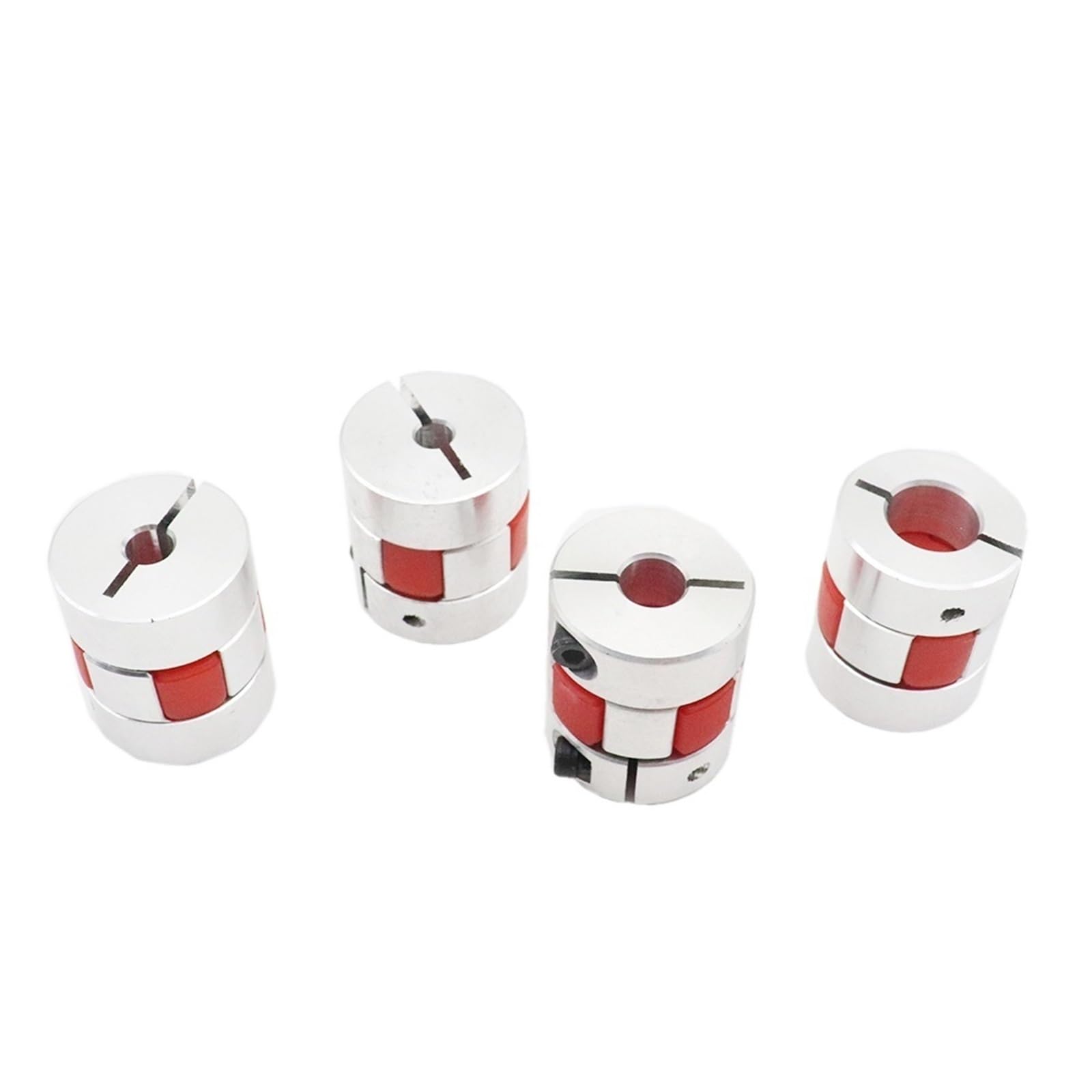 Rigid Coupling,Stainless Steel Rigid Coupling 1pcs D25L30 Flexible Coupling Aluminum Stepper Motor Coupler Shaft Couplings 3D Printer(8mmx8mm)