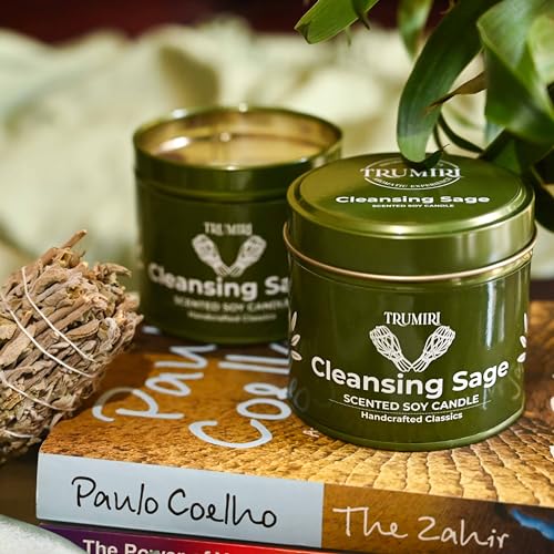 Trumiri Scented Candles - 5 oz Soy Wax Candles - Natural Clean Non Toxic - for Home Aromatherapy Meditation Gift - Long Lasting - Highly Scented - Velas Aromáticas para el Hogar - Image 8