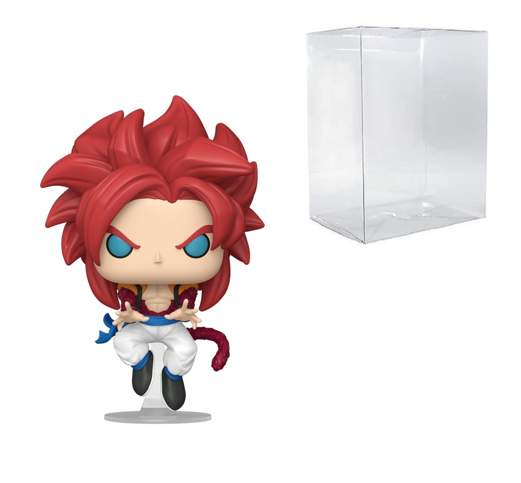 POP! Animation: Dragon Ball GT - Super Saiyan 4 Gogeta #2074 Bundled with Compatible Box Protector Case