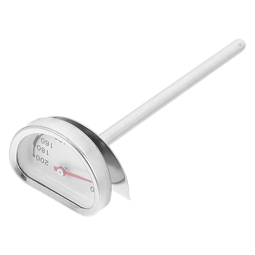 BESPORTBLE Stainless Steel Deep Fryer Thermometer with Pot Clip Accurate Instant Read Oil Thermometer for Frying Cooking Baking Oven Use Kitchen
