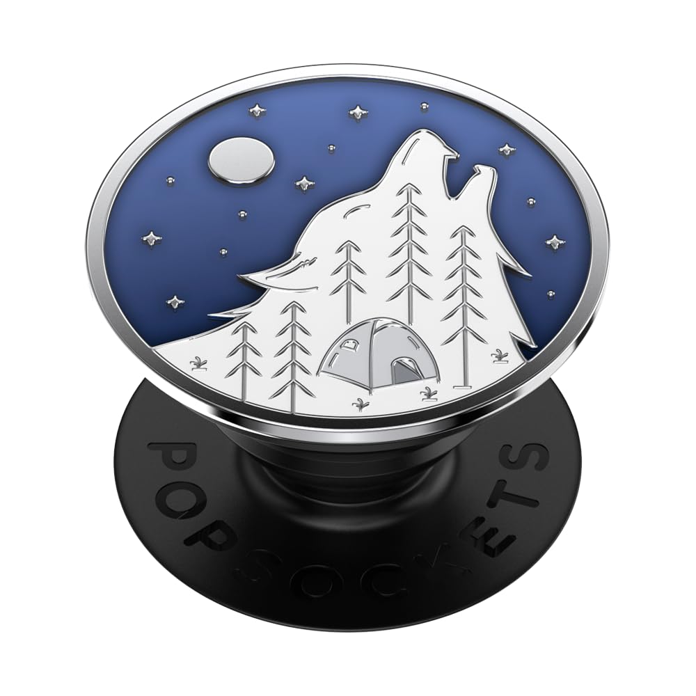 PopSockets PopGrip Con Top Intercambiabile – Impugnatura E Supporto Per Cellulari – Design Enamel Yoda