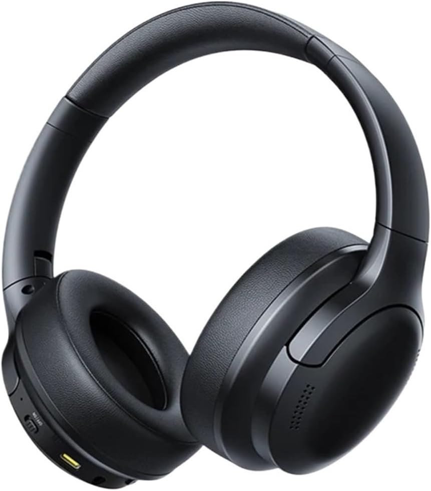 Wireless Headphones 5.3 Level Earphone 40mm Driver Foldable Ear Headsets 70H Playtime Spatial Audio(Black)