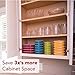 Silicone Collapsible Food Storage Containers, BPA Free, 100% Food Grade Silicone, Safe for Freezer, Oven, Microwave, & Dishwasher - 4 Pc Set (6, 4, 3.5, & 2 Cup)