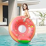 Yeah-hhi 47 Zoll Wassermelone Schwimmbad Floating Chair Spaß Pool Float Aufblasbarer Strand-Lounge-Stuhl Für den Schwimmbad, See, im Freien, Strand