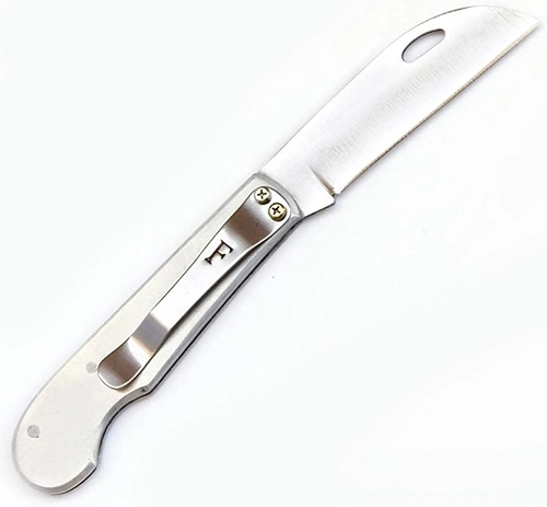 Canivete Ferreira Barretos 133 Com Clip, Muito Afiado, Pesca Camping Rodeio Agro