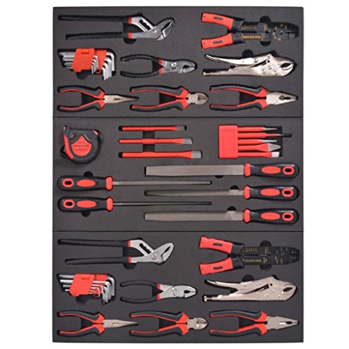 Werkzeugwagen mit 7 Schichten rot – Bild 5