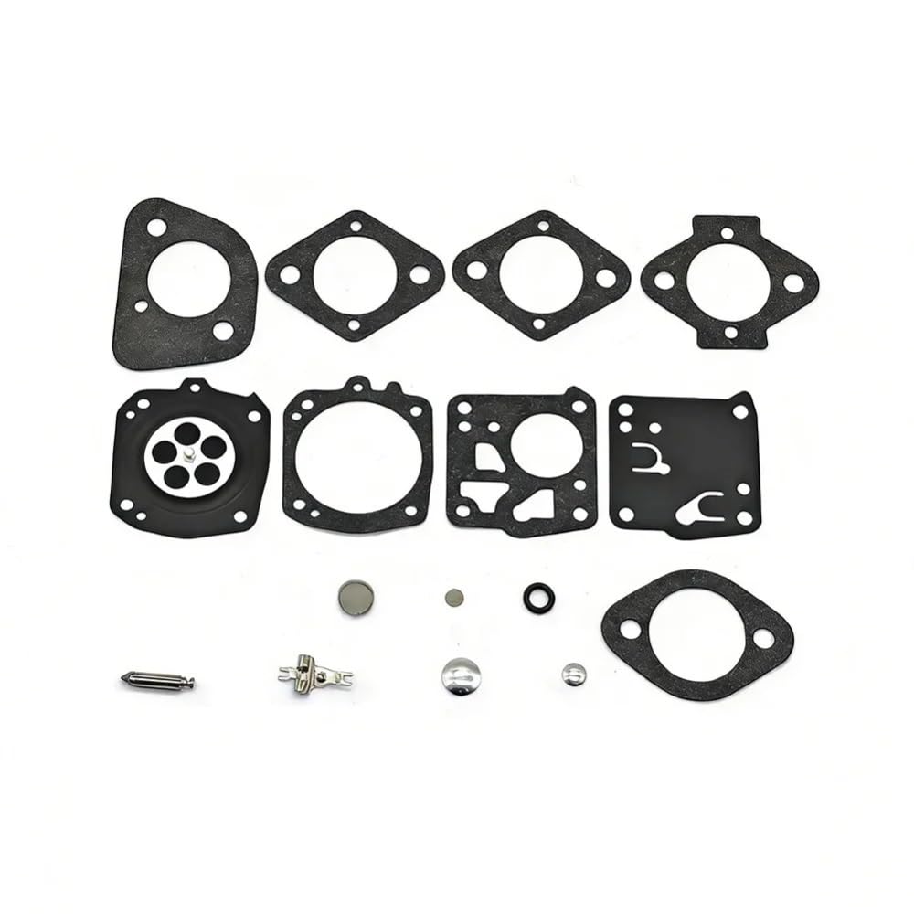 Carburateur HS203 HS286 en panne : kit de réparation avec joint de diaphragme pour tondeuse 153