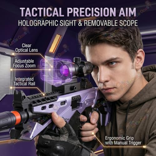Image of The Little Ones Dart Blaster for Adults Age 15+ Years Above [Shot X PRO MAX Ultra ++]