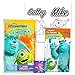 Disney Monsters Inc Birthday Party Favors Set - Bundle with 24 Monsters Inc Play Packs | Mini Coloring Books for Goodie Bags (Pixar Monsters University Party Supplies)