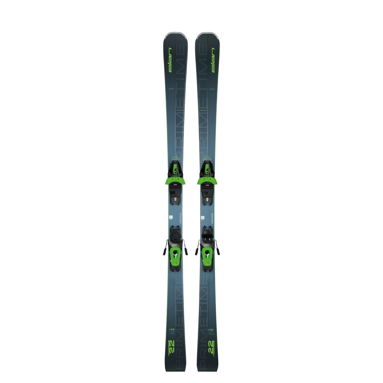 elan - Pack Skis Primetime 22 Blue + Bindings El 10.0 Gw Shift Blue Man - Man - Size 172 - Blue