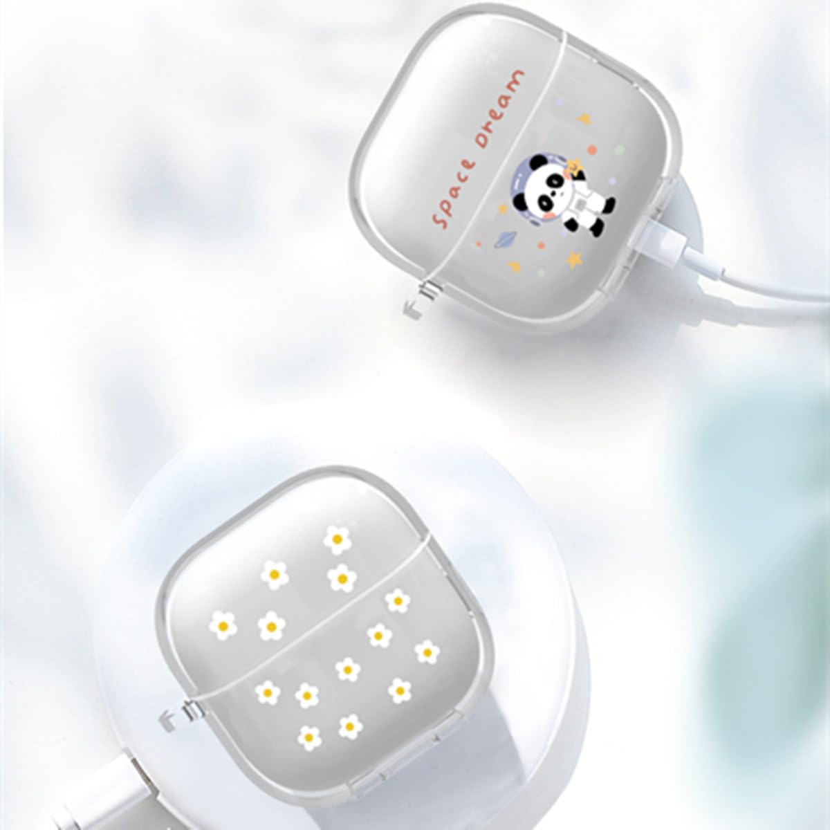 Amazon | QYFZXLV イヤホン ケース Huawei FreeClip 2用 透明 耐衝撃
