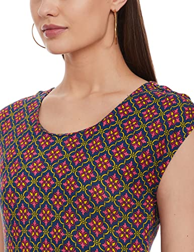 Image of Rangriti Women's Floral Regular Tunic Shirt