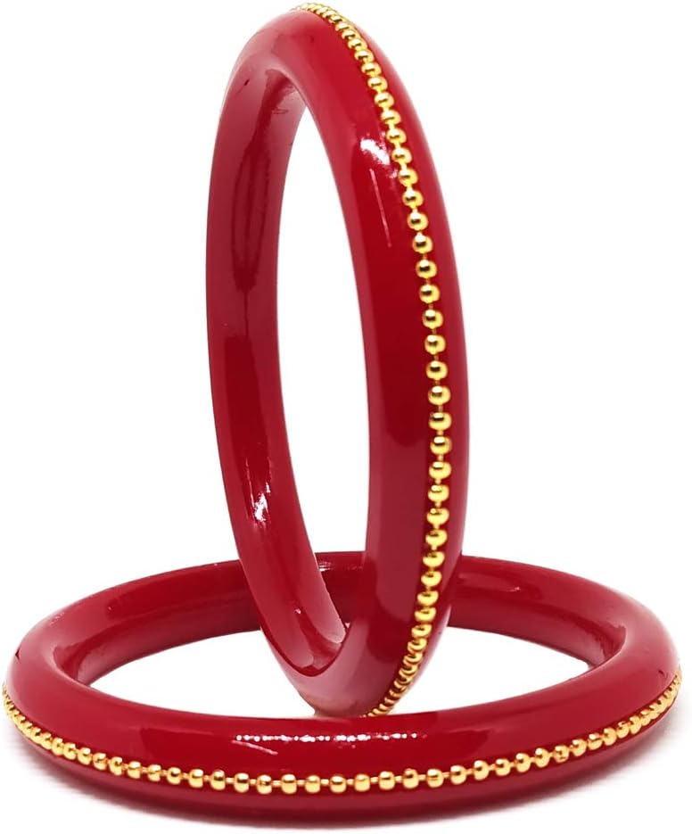 Gold Plated Pola Bangles for women