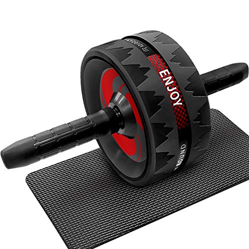 Anoopsyche AB Roller Wheel Aparato de Abdominales Rueda de Ejercicios Rodillos para Hombres y Mujeres Gimnasio en casa, práctico Aparato de Fitness para Entrenar Musculatura y Espalda, Unisex Adulto