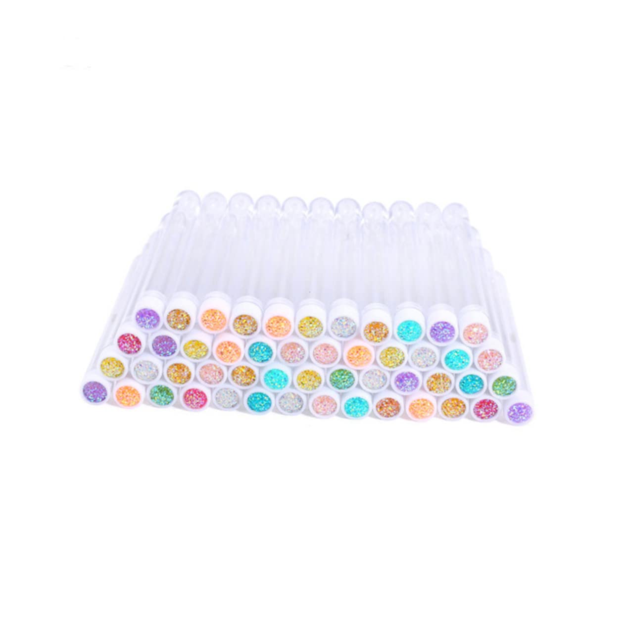 FRCOLOR Sets Small Eyelash Brush Set Colorful Lash Curler Pp Fiber Rhinestone Design Safe for Home Use Pcs Random