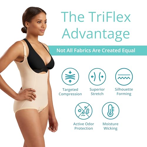 MARENA SFBHA2 Women’s Girdle with High Back, No Closure, Bikini-Length - Post-surgical Shapewear Support2