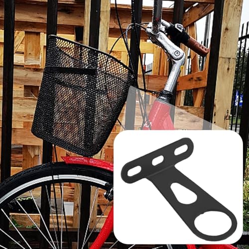 Fahrradkorb -Anhangsklasse - Anti -Fall -Fahrradkorb -Hilfshalterung, robuste und langlebige, Montage -Hardware | Heckkorb Reparatur -Kit zum Klappern, einfache Installation, günstig tragbar