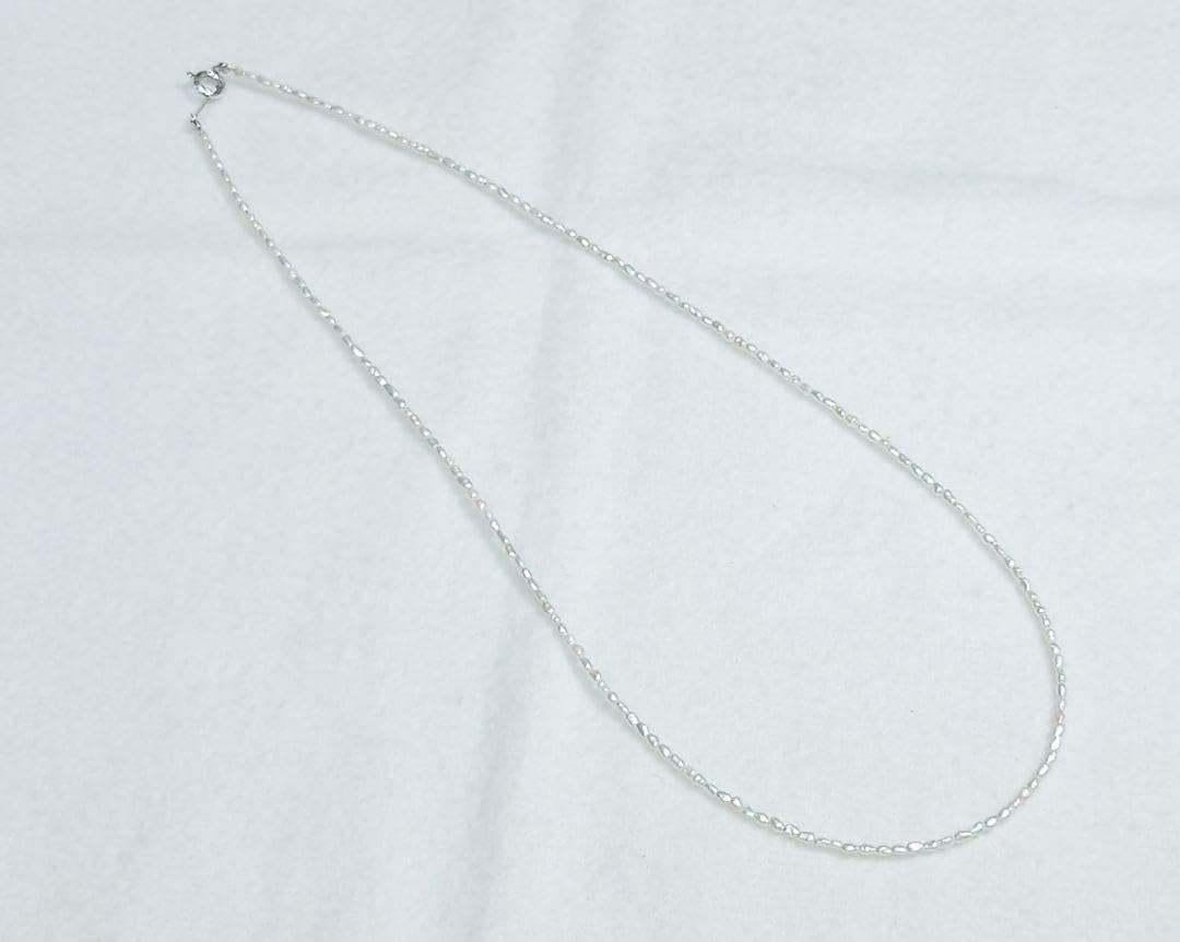 なみ　極美品！　アコヤ　ケシ　42.5 ㎝ SV ネック(LA-6687) Amazon.co.jp: 極！ アコヤ ケシ 42.5 ㎝ SV ネックレス(LA-6687