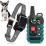Anti Bark Collars, Citronella Dog Training Collar with 6 Adjustable Sensitivities & Beep/Vibration/Spray 4 Mode, IPX6 Waterproof, Rechargeable Dog Barking Collar for S/M/L Dogs