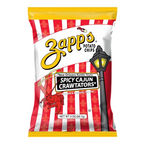 Zapp's New Orleans Kettle-Style Cajun Crawtator Chips, 2 oz Bags (25 Count) - image 3
