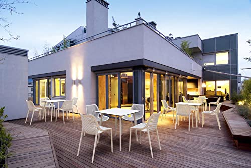 Compamia Air Outdoor Patio Dining Chair In White (Set Of 2) #TOP7