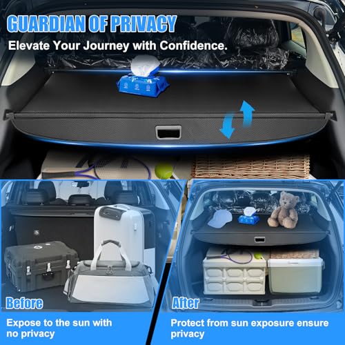 image for AUXKO Retractable Cargo Cover for Toyota 4Runner 2024-2010, Trunk Carg