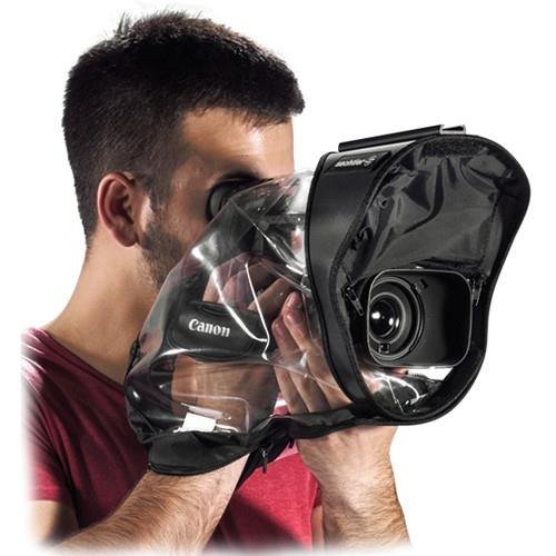 Sachtler, Transparenter Regenschutz für Mini DV/HDV Videokamera, wasserdichte Kameraabdeckung für Videoaufnahmen, professionelle Fotografie, Kamerazubehör, 39 x 37 x 38 cm