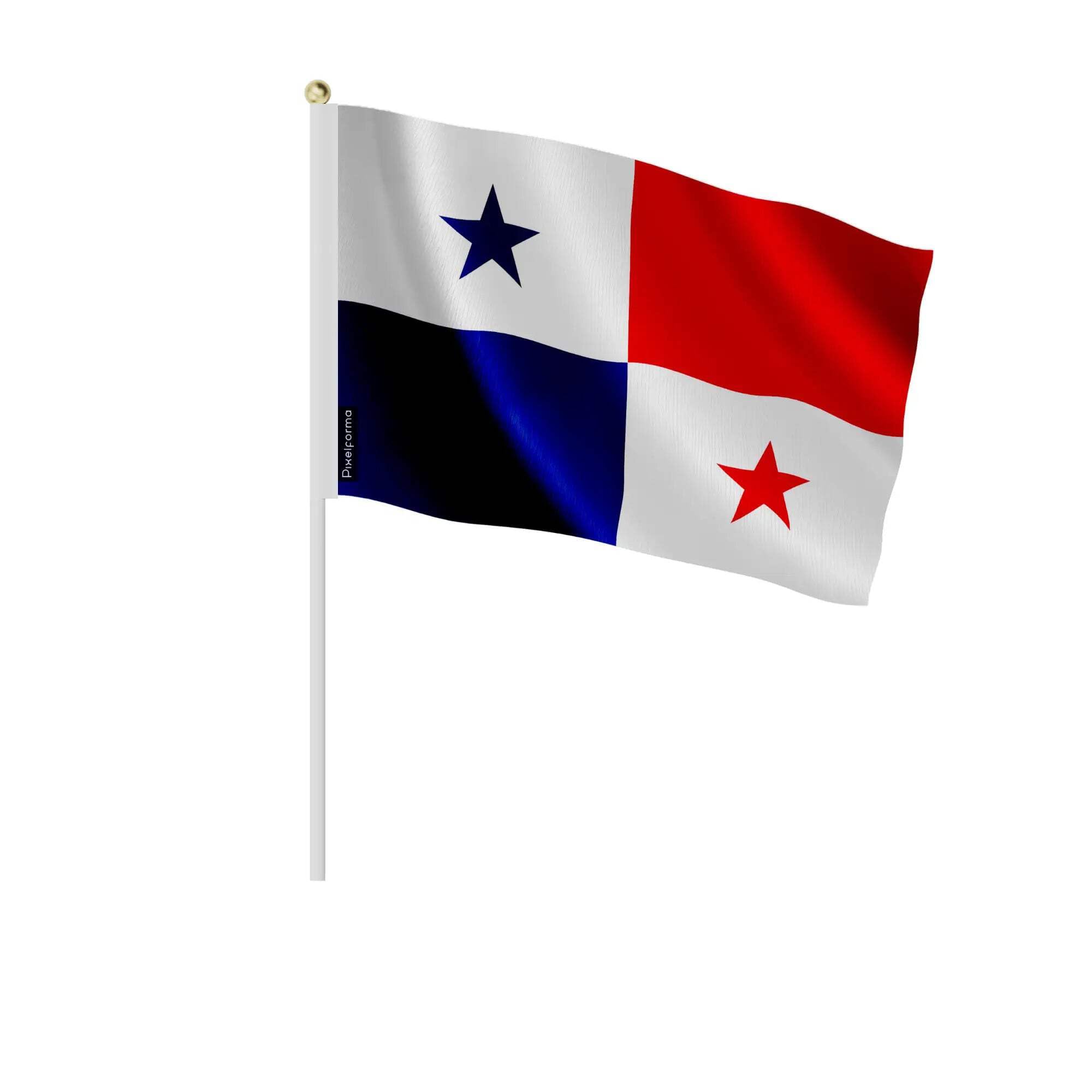 Amazon.com: Pixelforma Pack of 100 Mini Panama Flag 14 x 21 cm