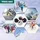 THATSRAD 4 Packungen Ohrwärmer Winter Ohrenschützer Ohren Herren Warm Ohne Bügel Erwachsene Earbands Winter Schwarz Warme Ohren Ohrenwärmer Einstellbare Größe Ohrwärmer für Männer Damen Herren