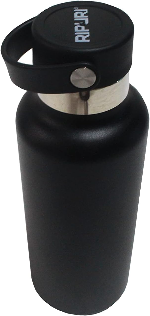 Classic 16oz Vacuum Insulated stainless steel water bottle with filter Camping Hiking Backpacking Outdoor Emergency