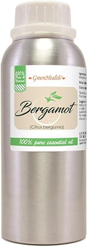 Miniatura 2 de Aceite esencial de bergamota  Botella de aluminio de 8 fl oz (8.0 fl oz) con tapón  100% puro  GreenHealth